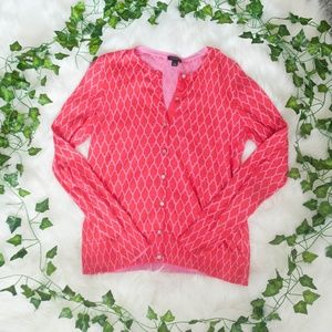 Ann Taylor Button down carnigan sweater size L